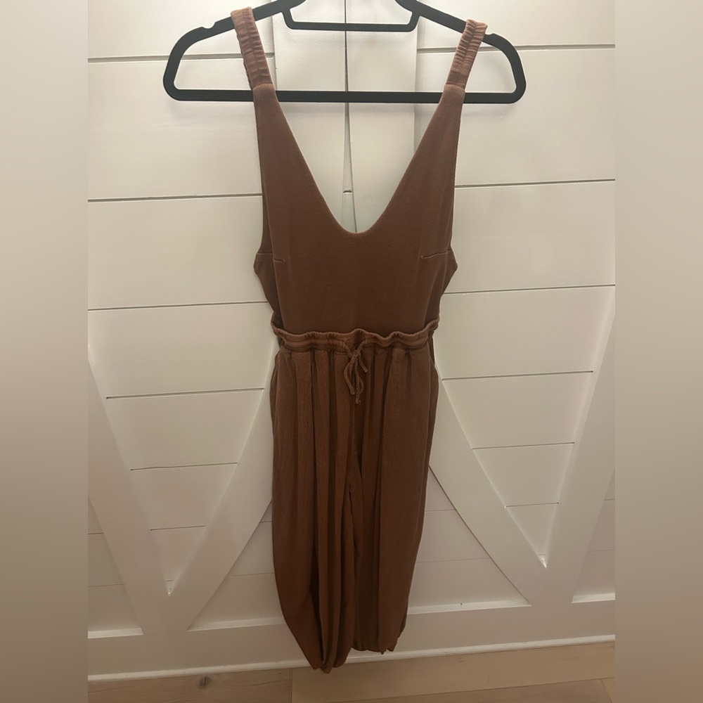 Free people beach low back one piece